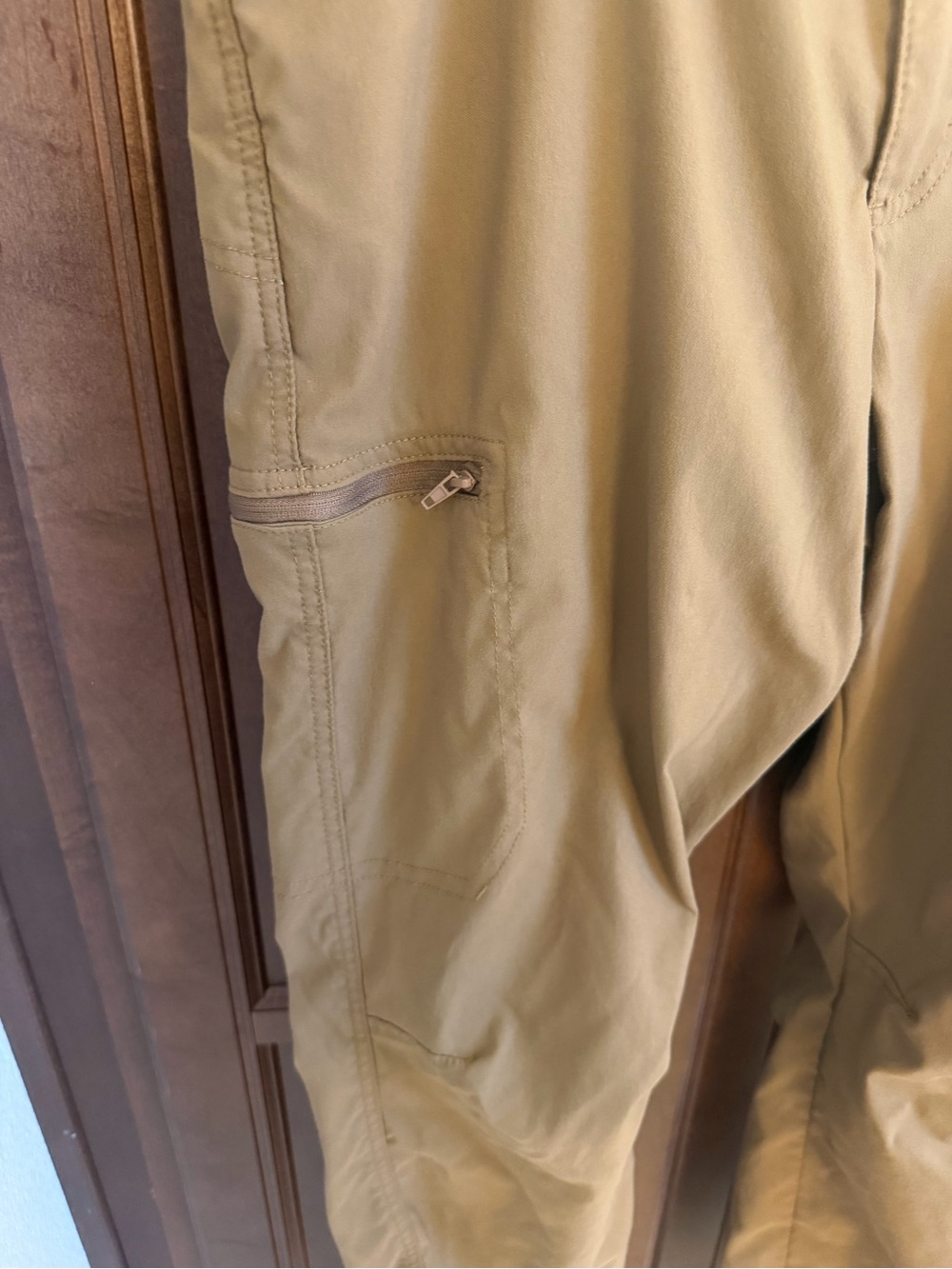 Wrangler Men's Khaki Cargo Pants - Picture 4 of 5